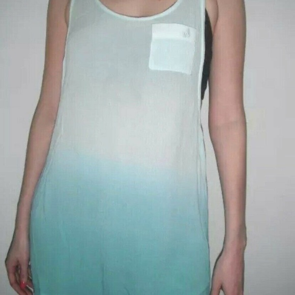 Volcom Light Blue Tank Top - Picture 1 of 6